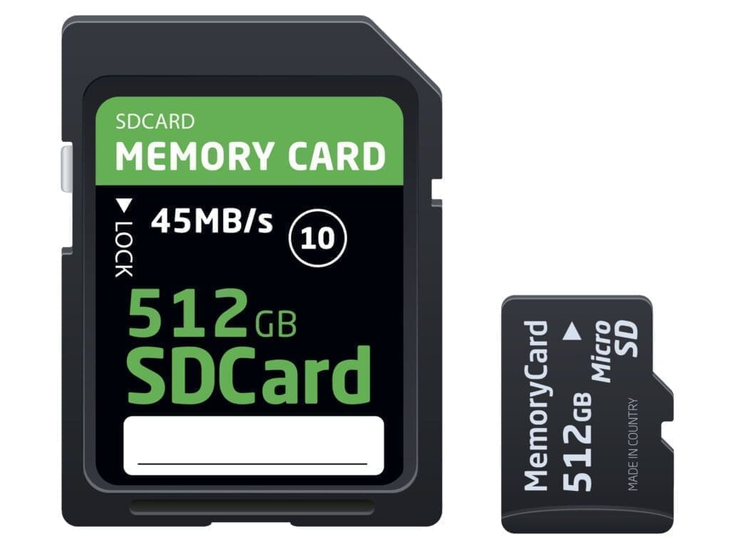 Adapter Micro SD Karte auf SD Speicherkarte