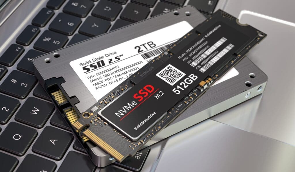 SSD Datenrettung für interne und externe 2,5", NVMe und M.2 SSDs