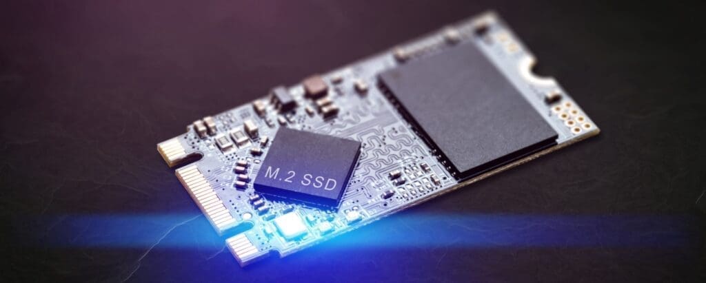 M.2 SSD Speicher Chip Datenrettung